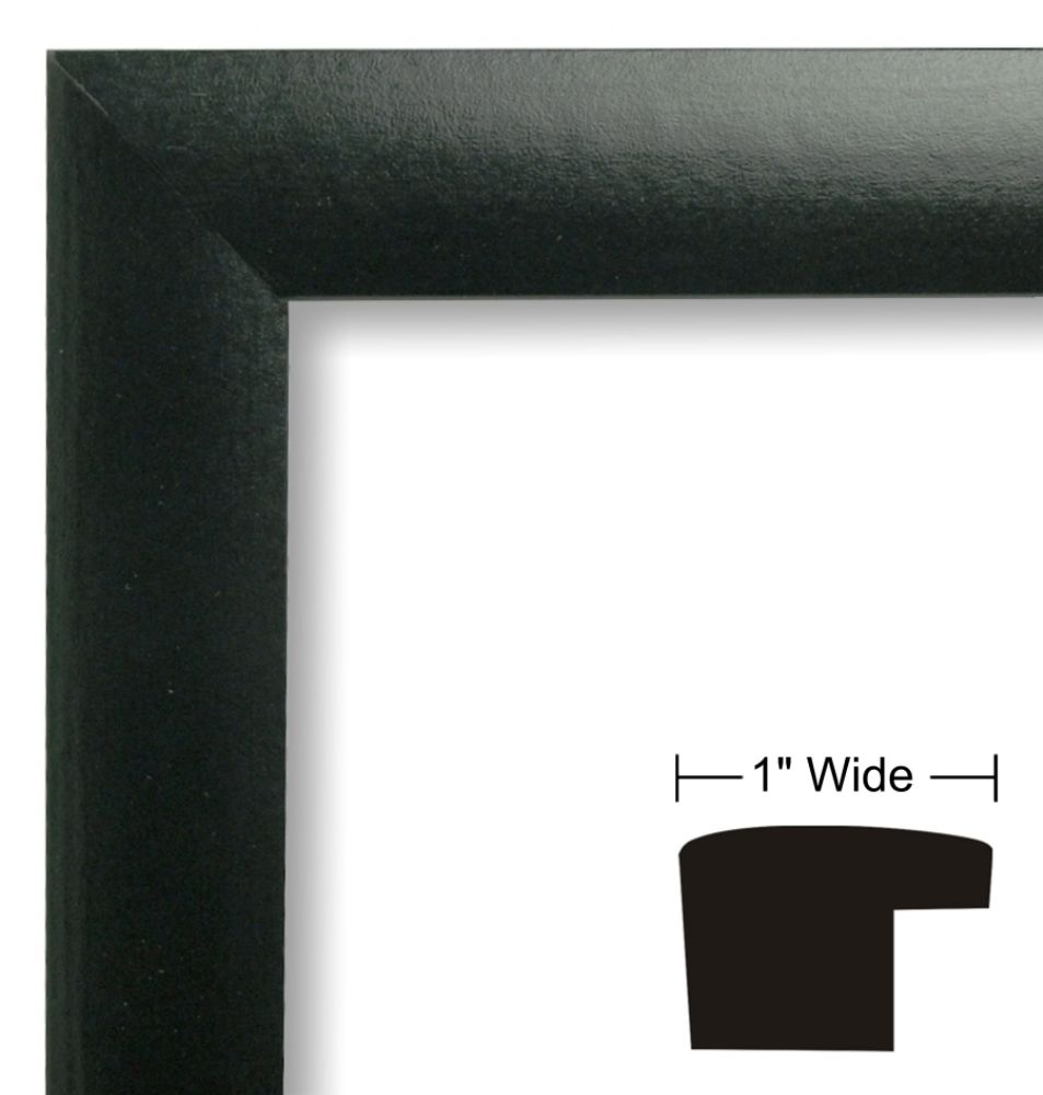 Craig Frames Inc. 18x36 Contemporary Matte Black Poster Frame at Sears.com