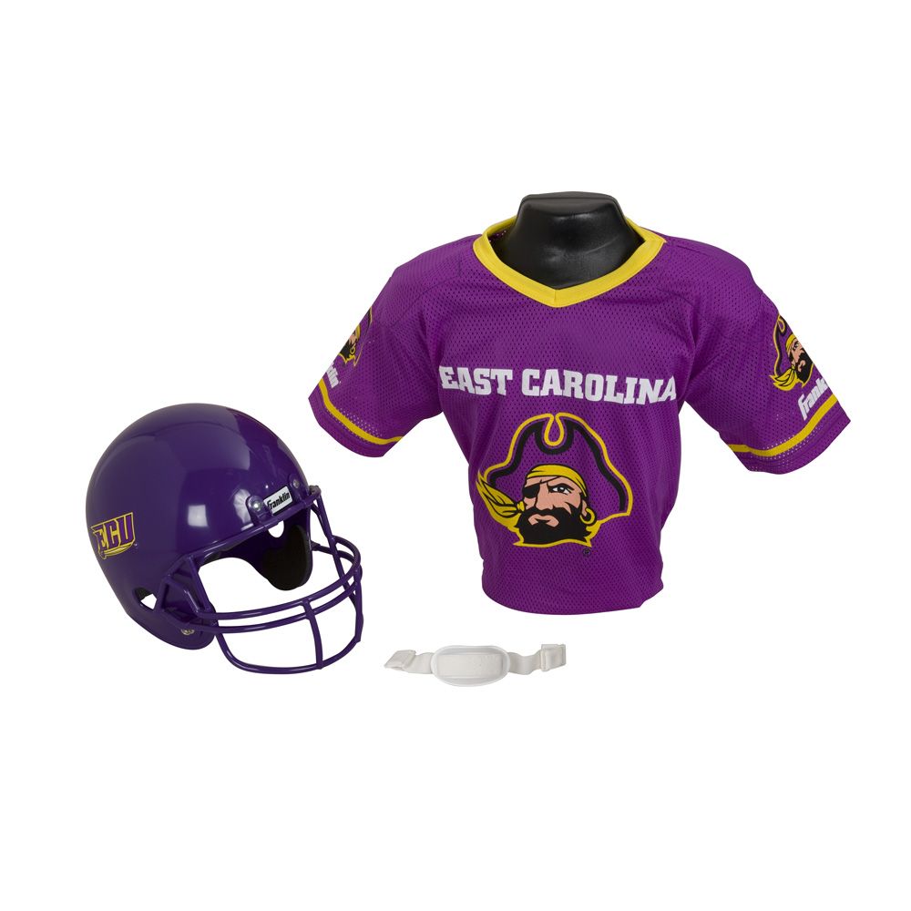 Franklin Sports COL ECU HELMT/JERSEY SET