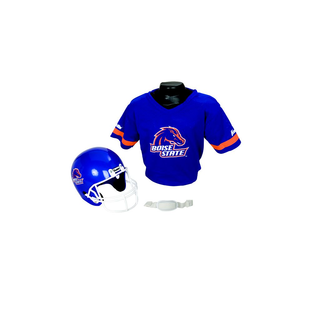 Franklin Sports COL BOISE ST HELMT/JERSEY SET