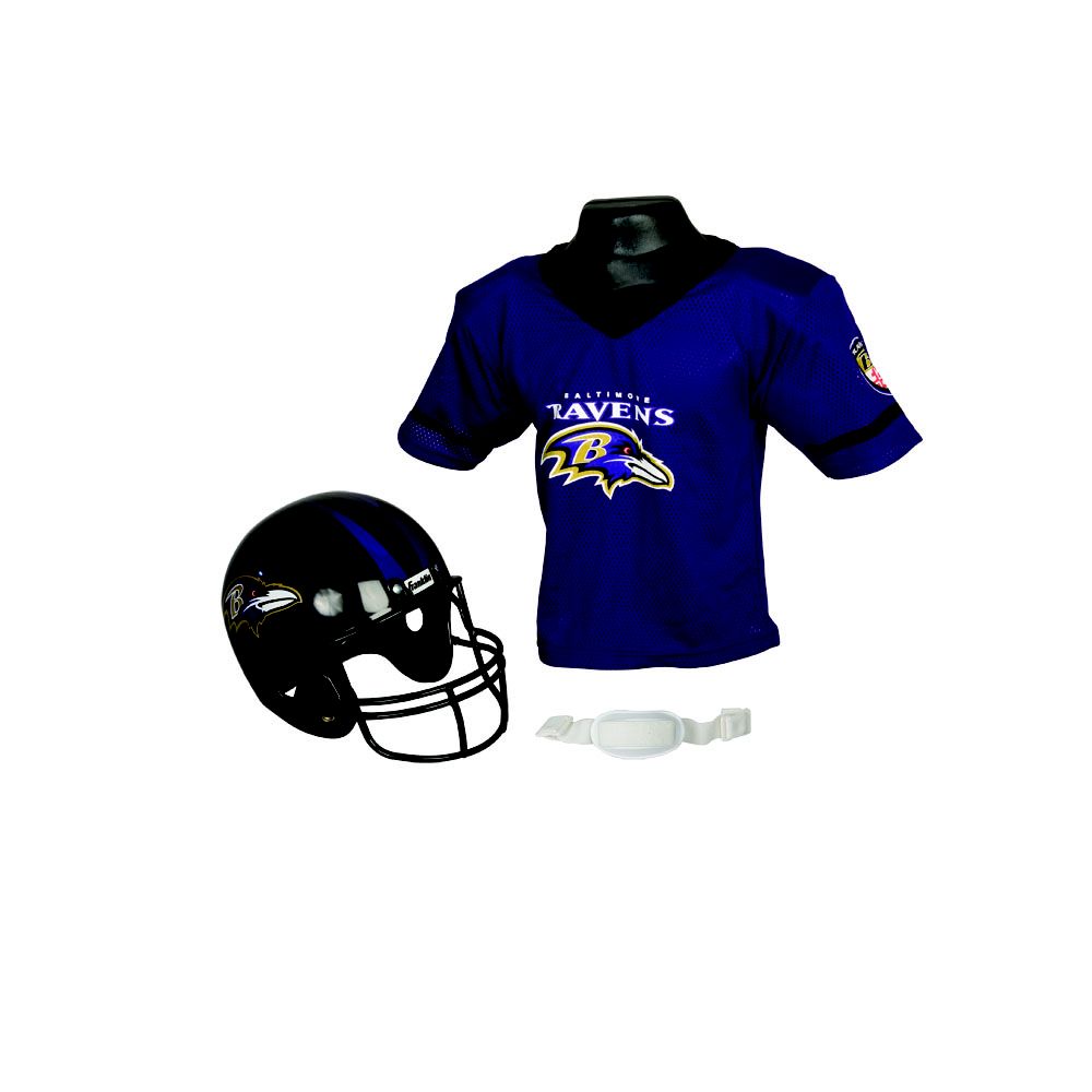 Franklin Sports NFL RAVENS HELMET/JERSEY SET