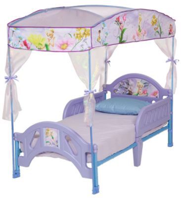Delta Childrens Disney Fairies Toddler Bed with Canopy at Kmart.com