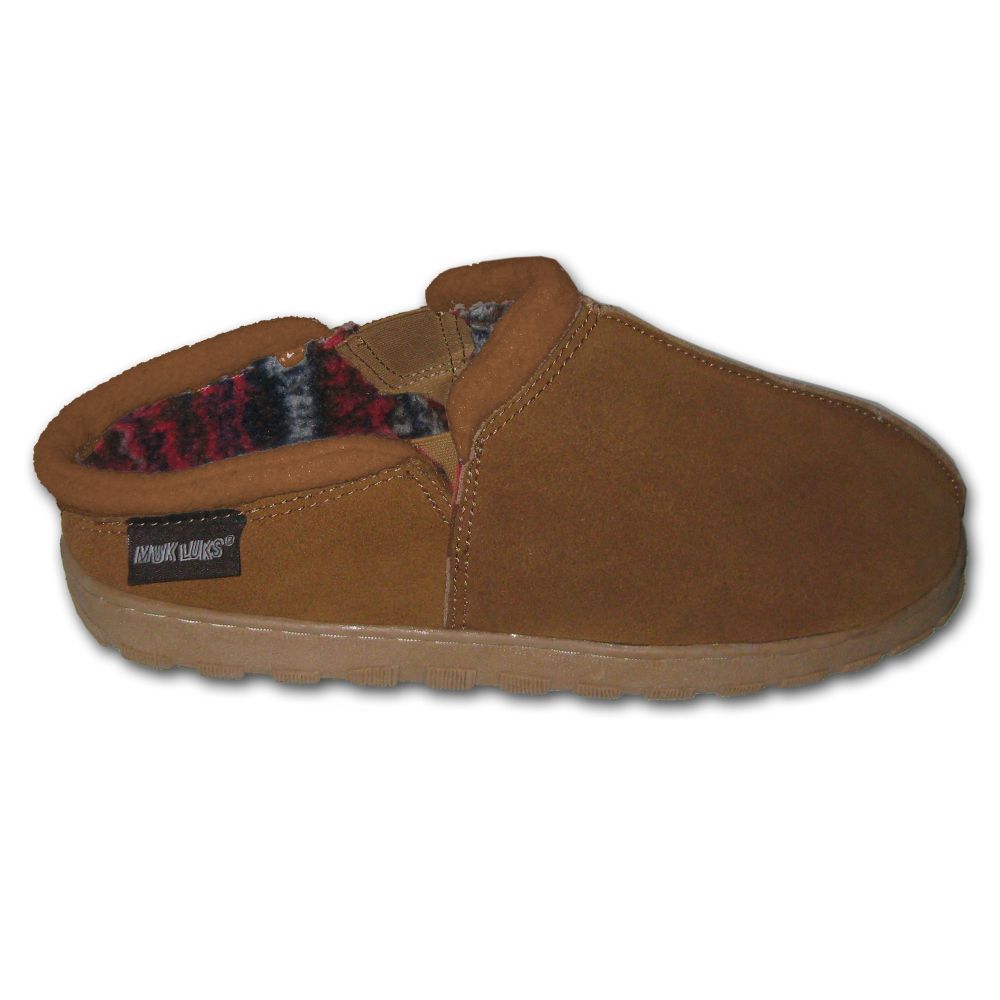 MUK LUKS® Men's Printed Berber Suede Clog at Kmart.com