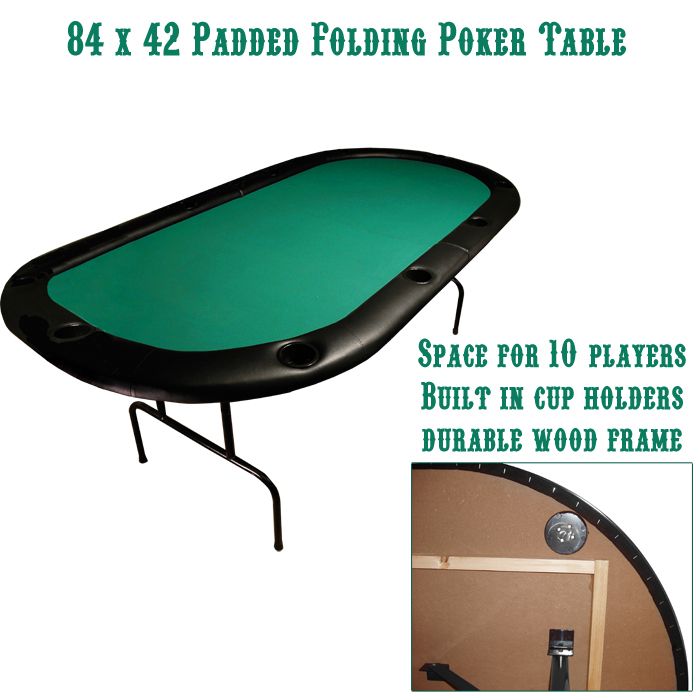 Trademark Poker 84 x 42 Texas Holdem Poker