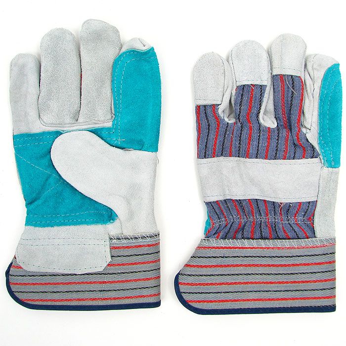 Trademark Tools Heavy Duty Leather Utility Work Gloves - Large Size