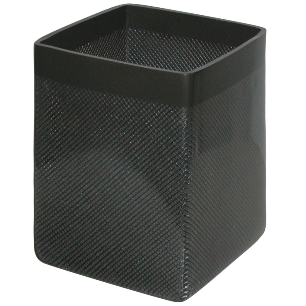 Famous Home Fashions Diamonds are Forever Black wastebasket at Kmart.com