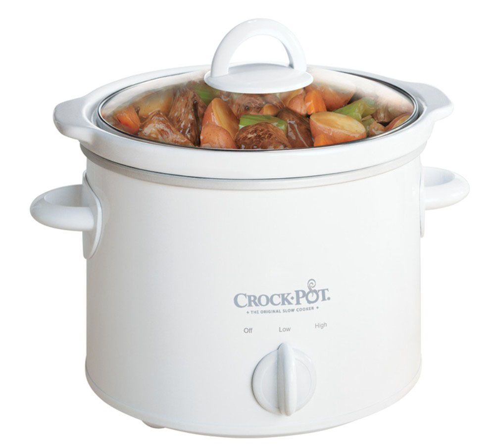 Crockpot Crock-Pot 50301-W 3 Qt White Round Slow Cooker