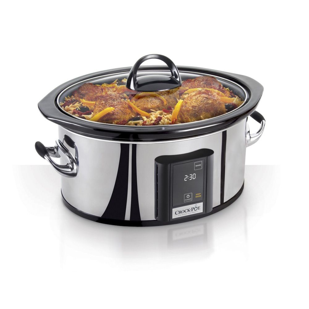 Crockpot Crock-Pot SCVT650-PS Touchscreen 6.5 Qt Slow Cooker