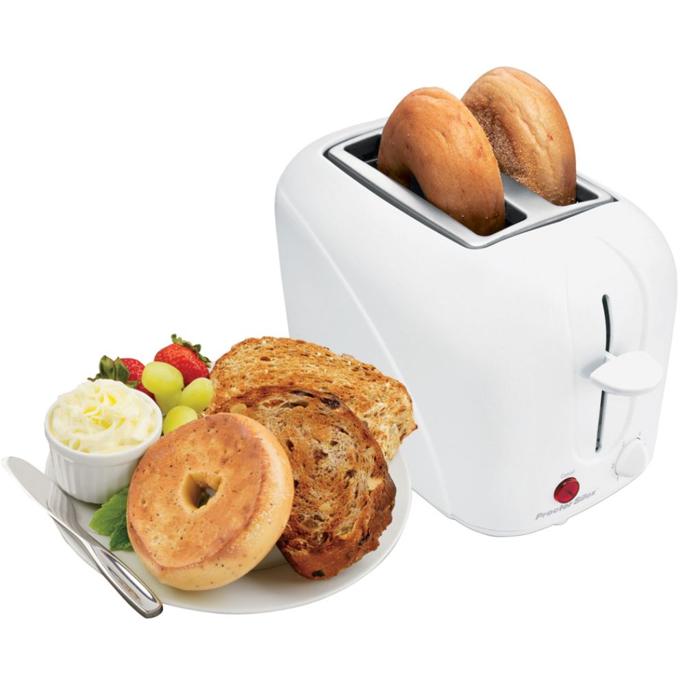Proctor-Silex 2 Slice Cool Touch Toaster-White