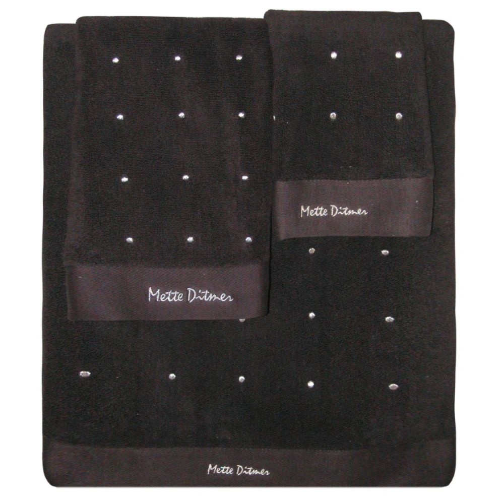 Famous Home Fashions Mandalay Chocolate 3pc Towel set - bath, hand