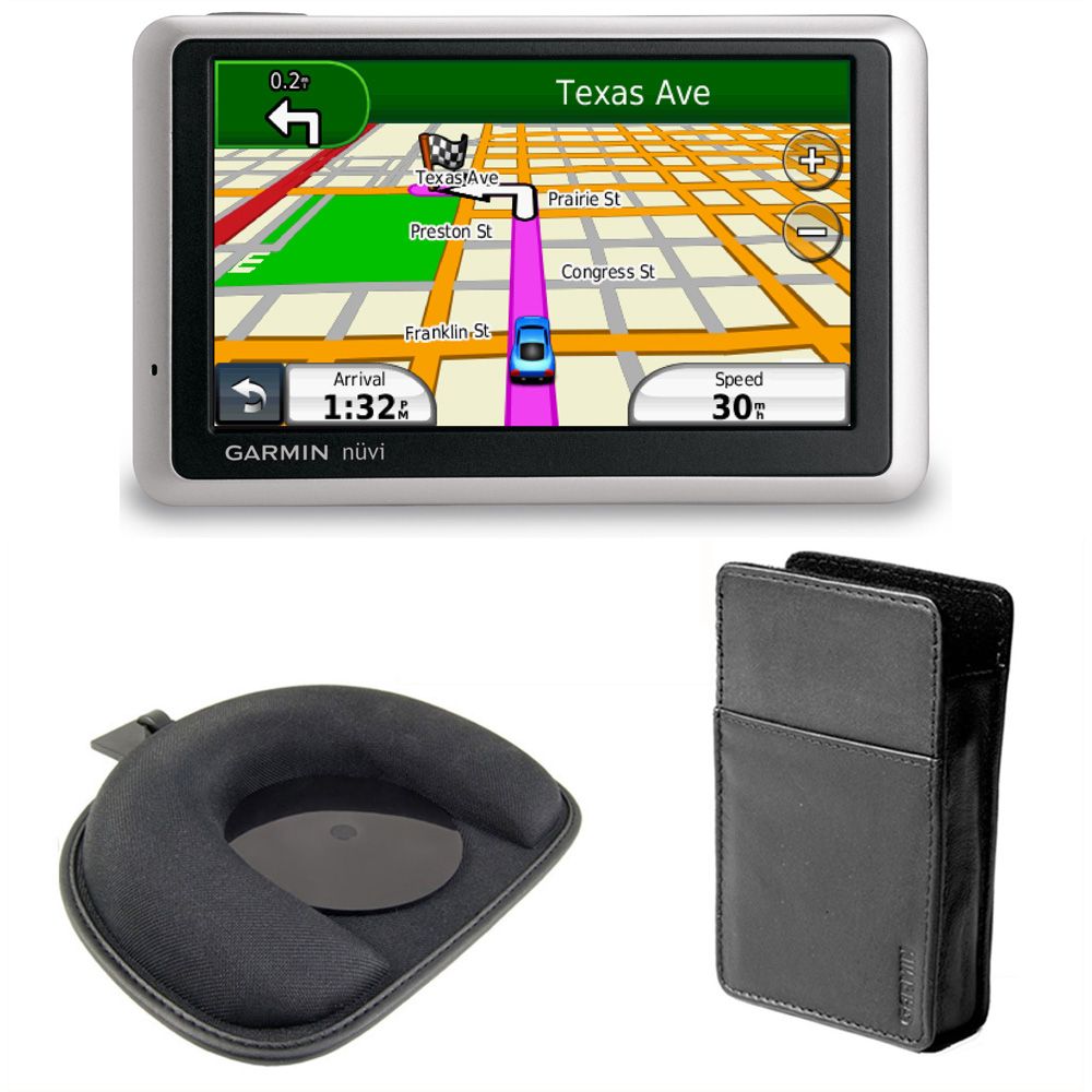 Garmin NUVI1300 LM KIT includes Nuvi 1300 LM 4.3 In. Ultra-Thin GPS with Lifetime Map Updates, Case and Mount