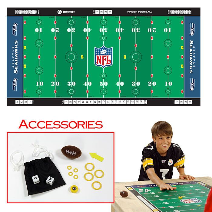 Zelosport NFL Licensed Finger Football Game Mat - Seahawks at Kmart.com