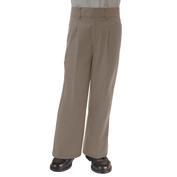 French Toast School Uniforms Boy's Pleated Adjustable Waist Pant