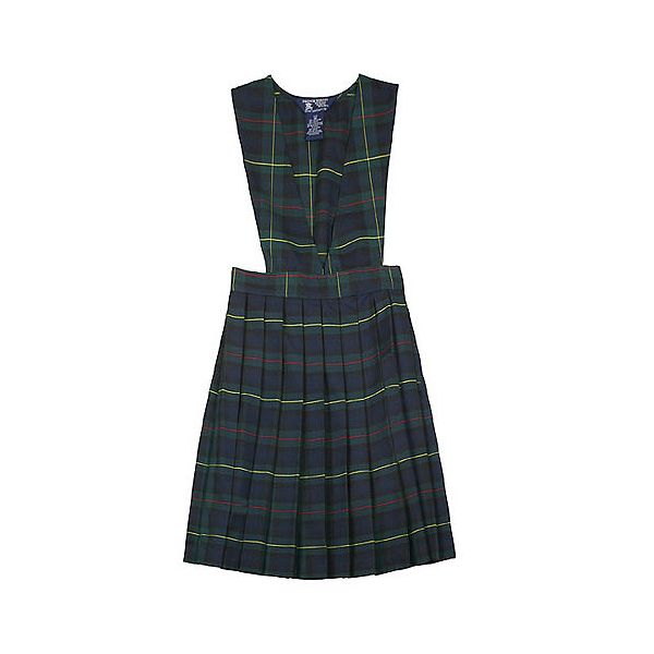 French Toast School Uniforms Girl's Plaid V-neck Pleated Jumper
