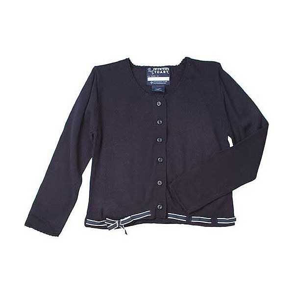 French Toast School Uniforms Girl's Sweater With Ribbon Trim