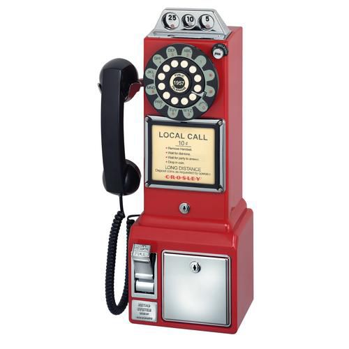 Crosley Corded PayPhone, 1950s