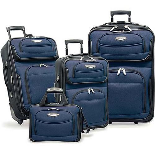 Travelors Choice Amsterdam 3 pc Upright with Tote
