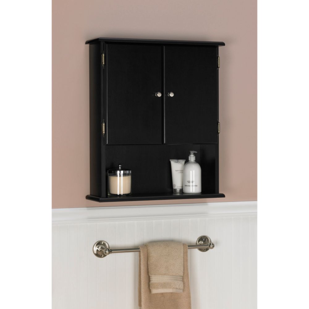 Ameriwood Bathroom Wall Cabinet Brown