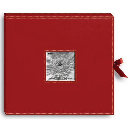 Pioneer RED -SEWN SCRAPBOOK BOX