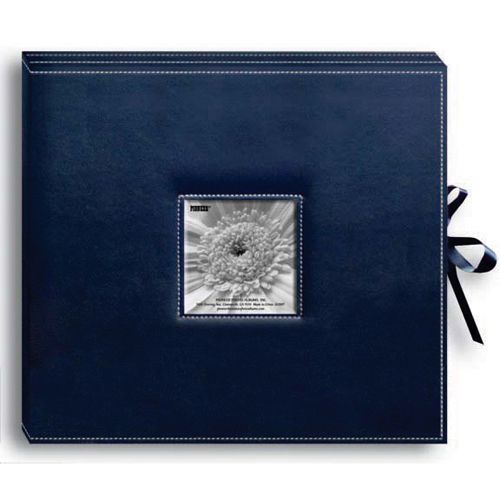 Pioneer NAVY BLUE -SEWN SCRAPBOOK BOX