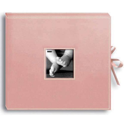 Pioneer BABY PINK -SEWN SCRAPBOOK BOX