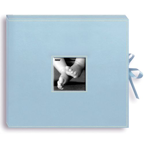 Pioneer BABY BLUE -SEWN SCRAPBOOK BOX