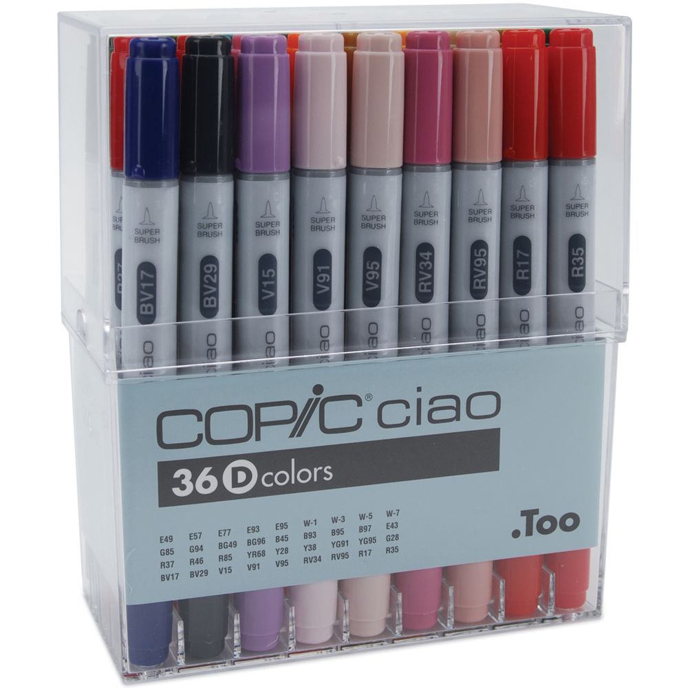 Copic Marker SET D 36PK COPIC CIAO MARKR SET