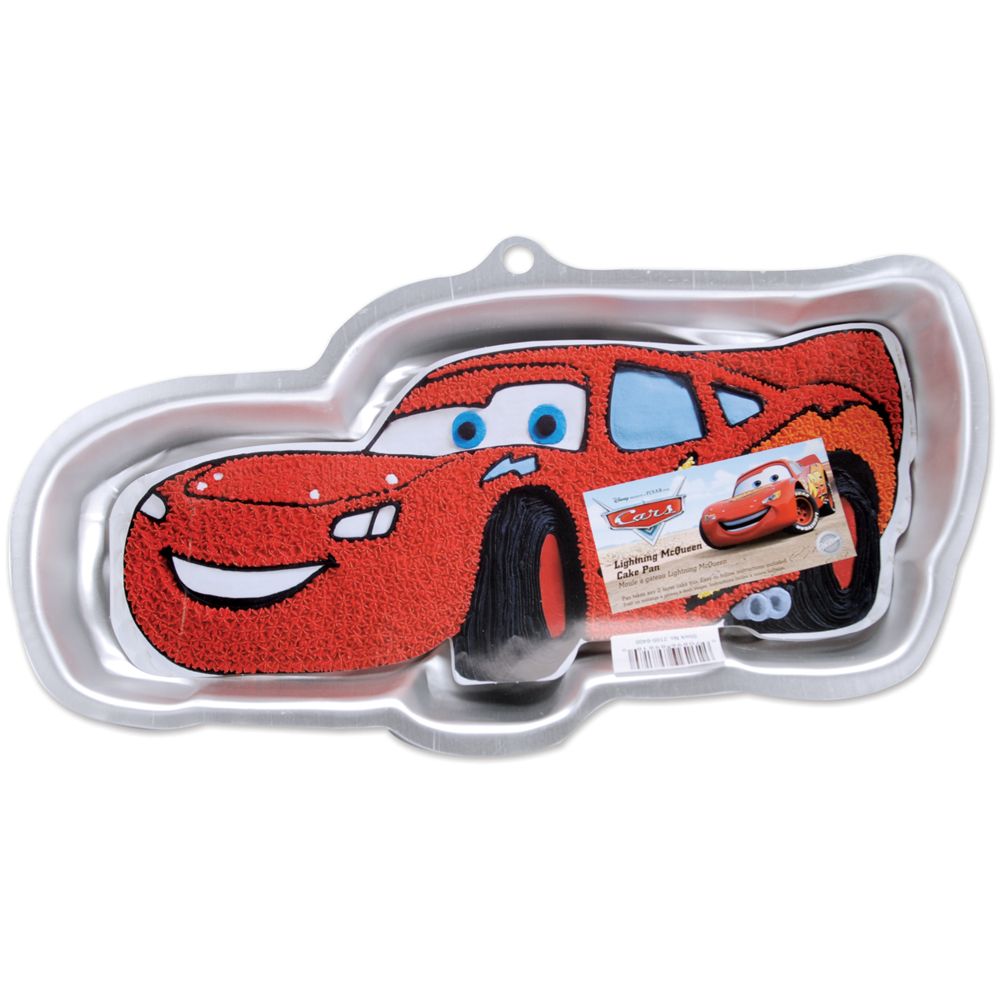 Wilton&reg; Cake Pans Novelty-Lightning McQueen (13.75" x 6.25" x 2.75") at Kmart.com