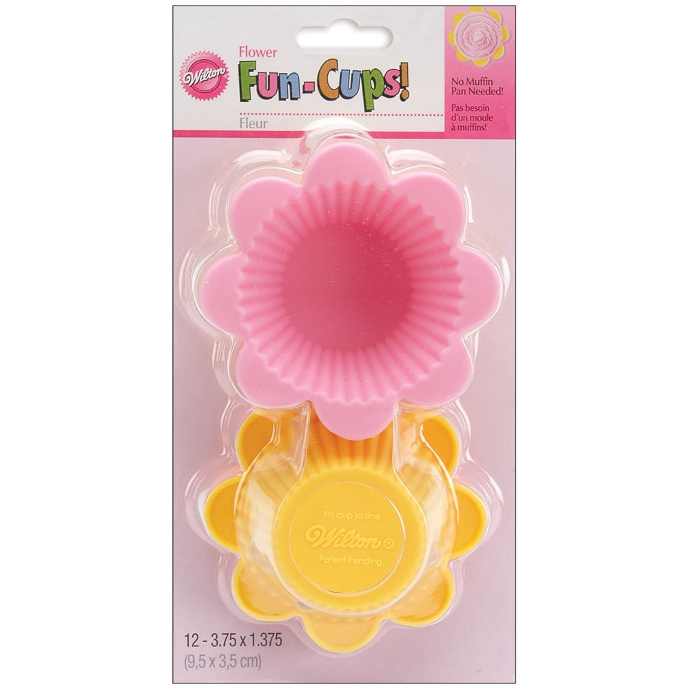 Wilton&reg; Flower Baking Cups (12 Pack)