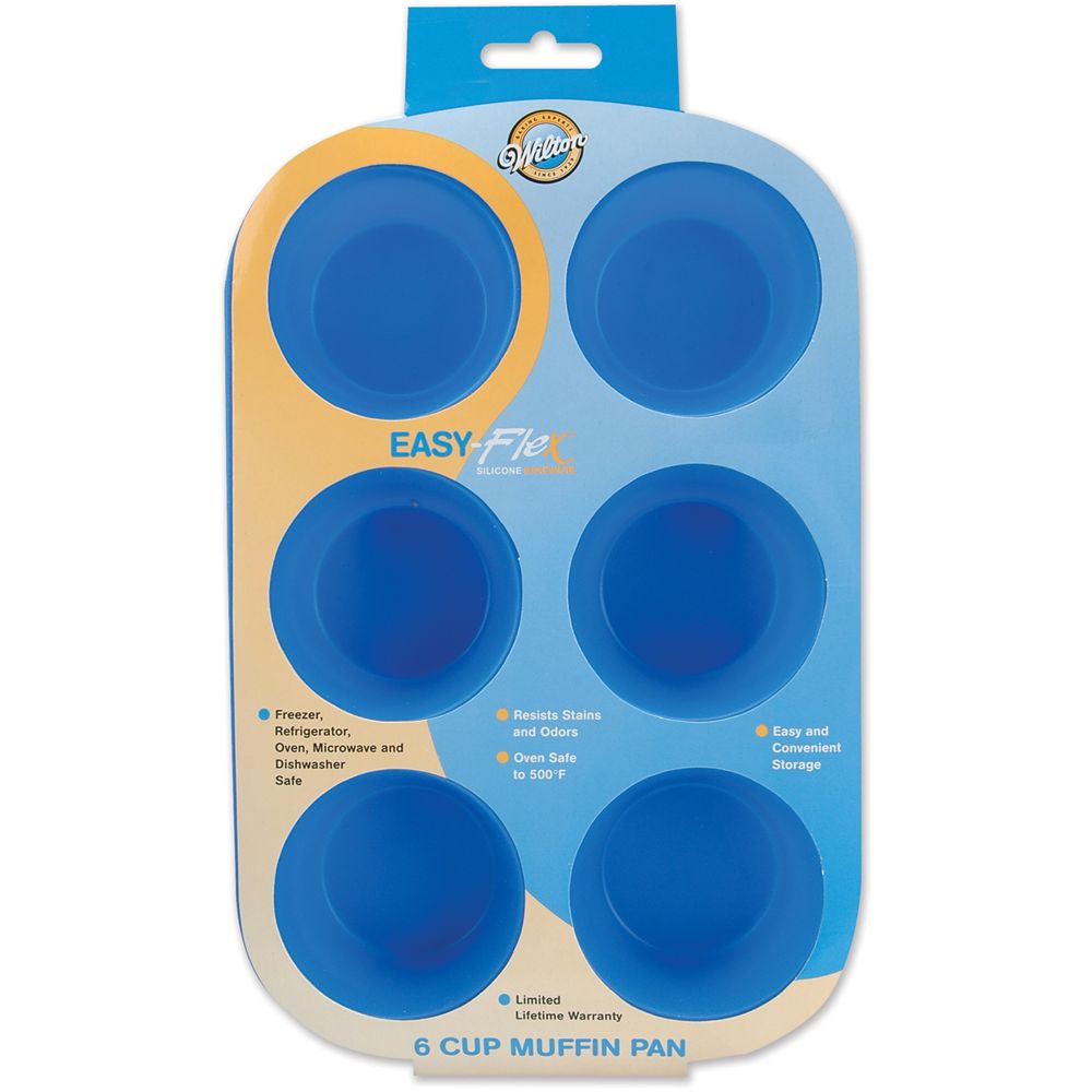 Wilton&reg; Easy-Flex Silicone Muffin Pan (6 Cup)
