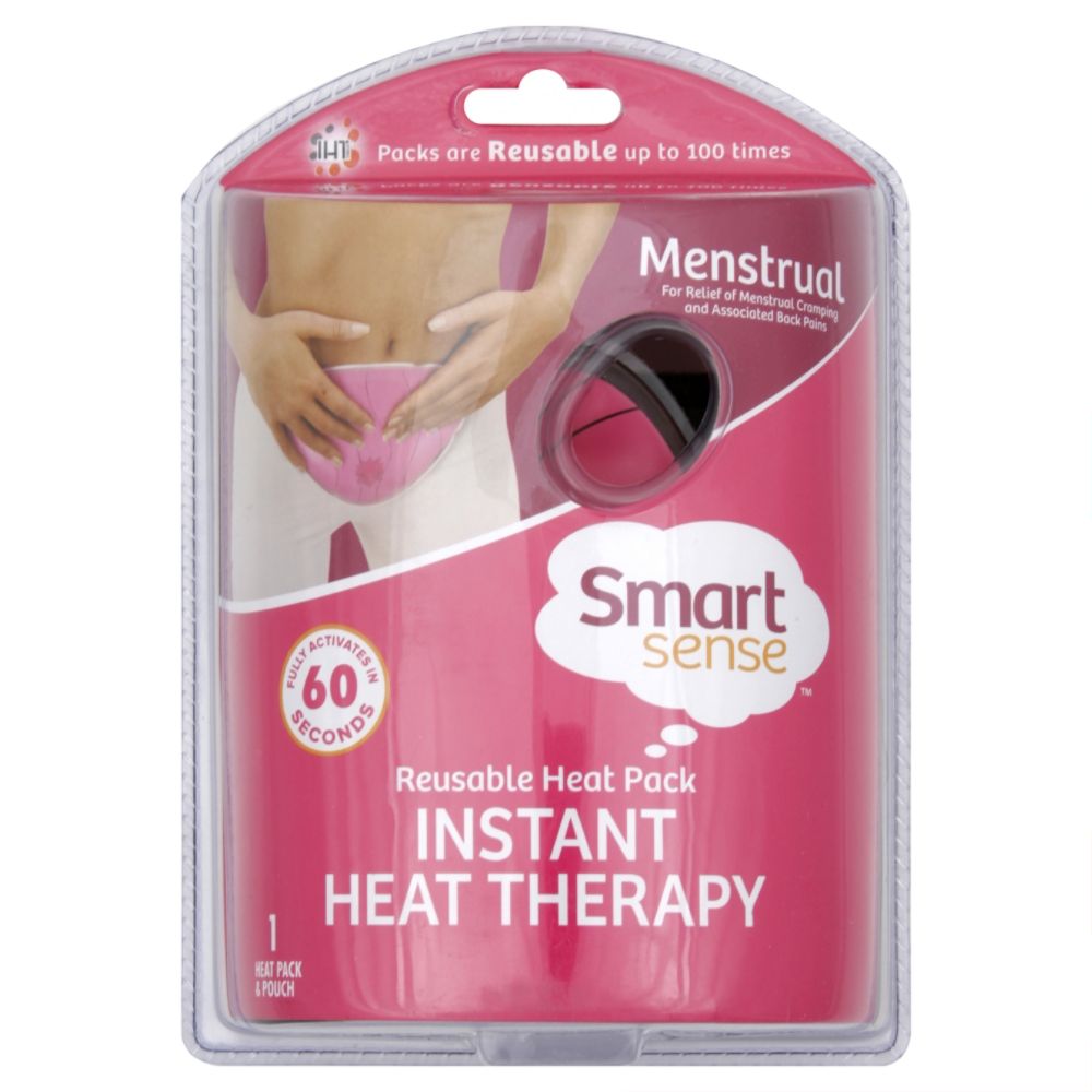 Smart Sense Heat Pack & Pouch, Menstrual, Reusable 1 pack at Kmart.com