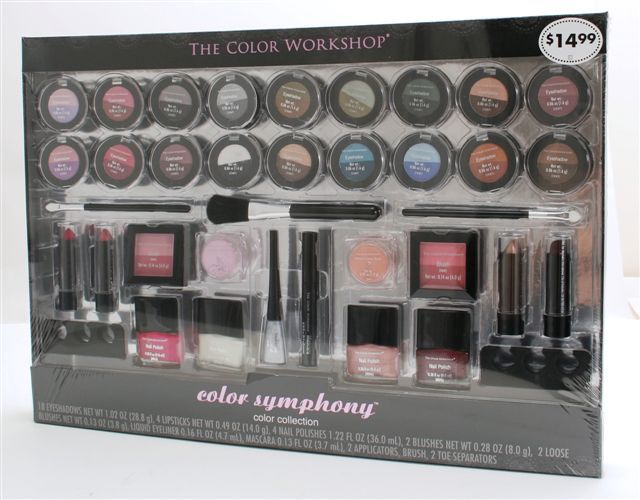 The Color Workshop, Color Symphony Cosmetics Gift Set at Kmart.com