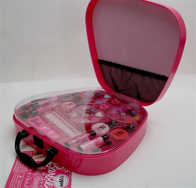 Barbie Train Case and Cosmetic Gift Set at Kmart.com