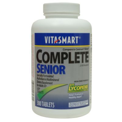 VitaSmart Senior Plus Lycopene Tablets 300 Count