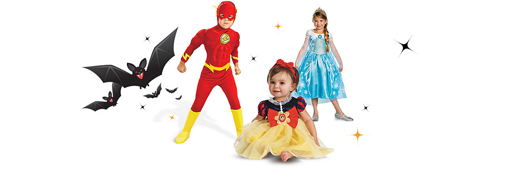 Up to 30% off Halloween costumes & d&eacute;cor
