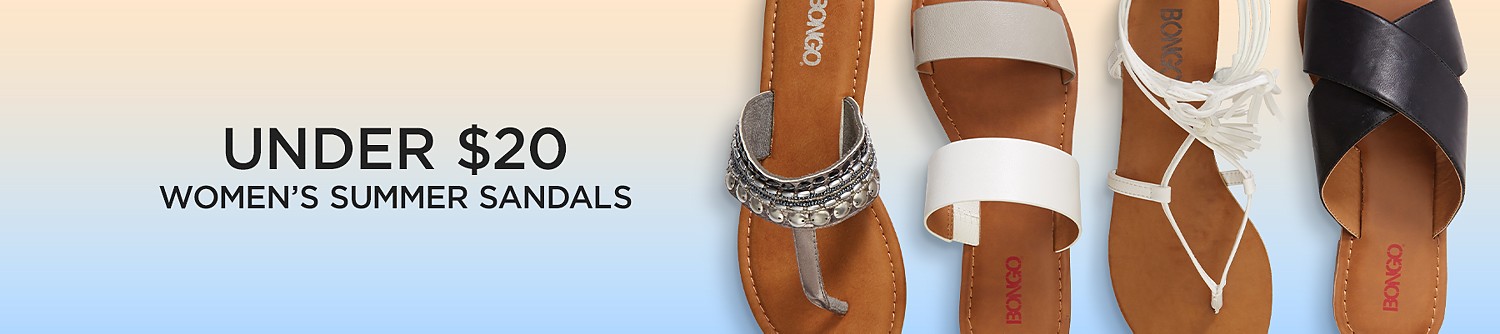 Womens sandals $20 & under
