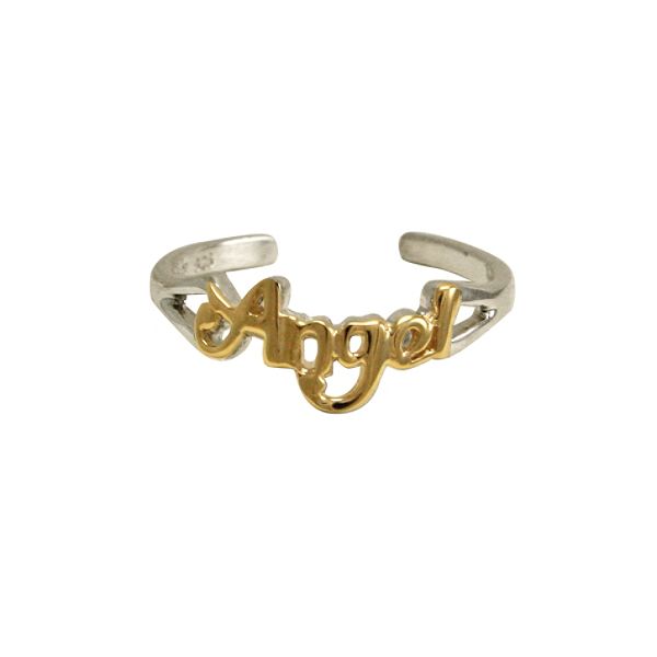 10kt Gold And Sterling Silver Toe Ring ZRGT682.-4