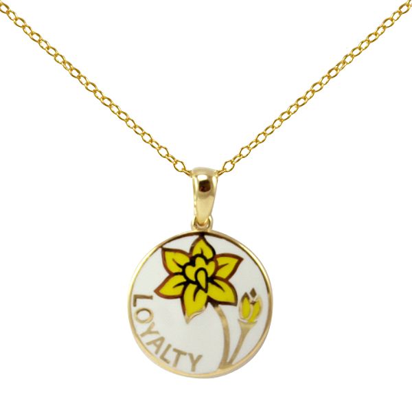 18kt Gold Over Sterling Silver Pendant S7953030GP