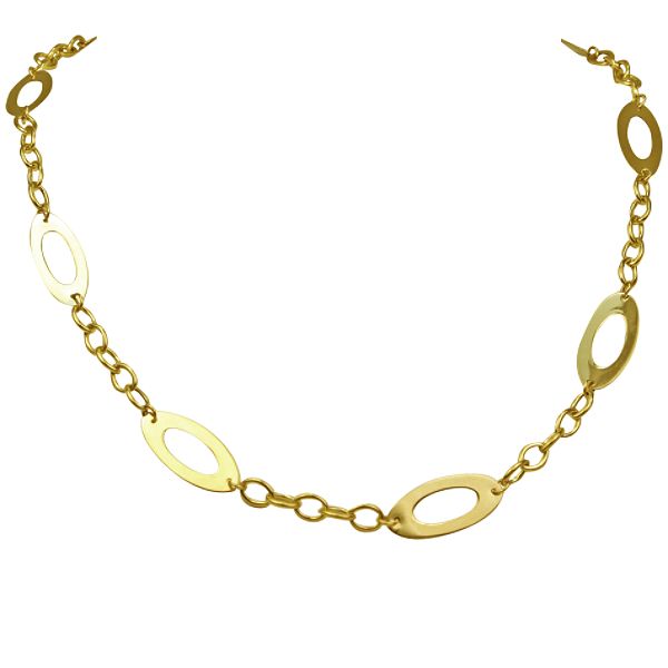 14kt Oval Chain FL-2813-18