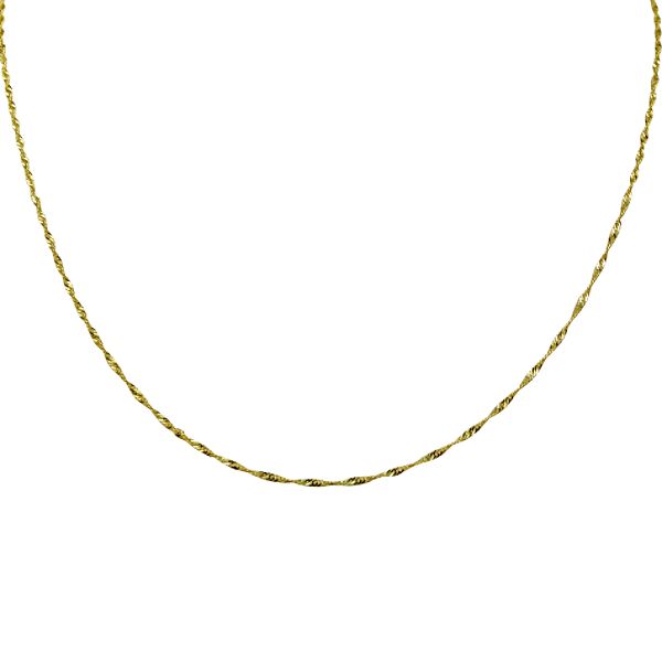 14kt Singapore Chain 075.021.30