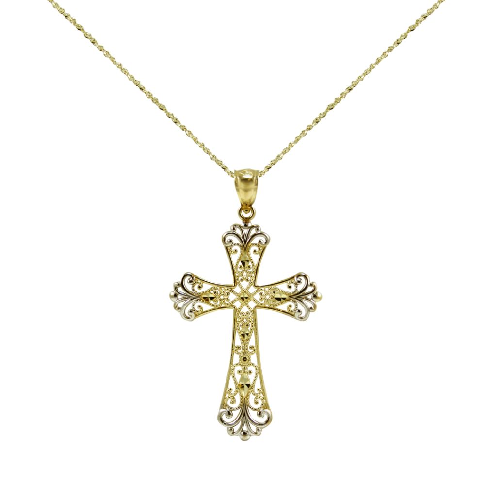 14Kt Cross Pendant