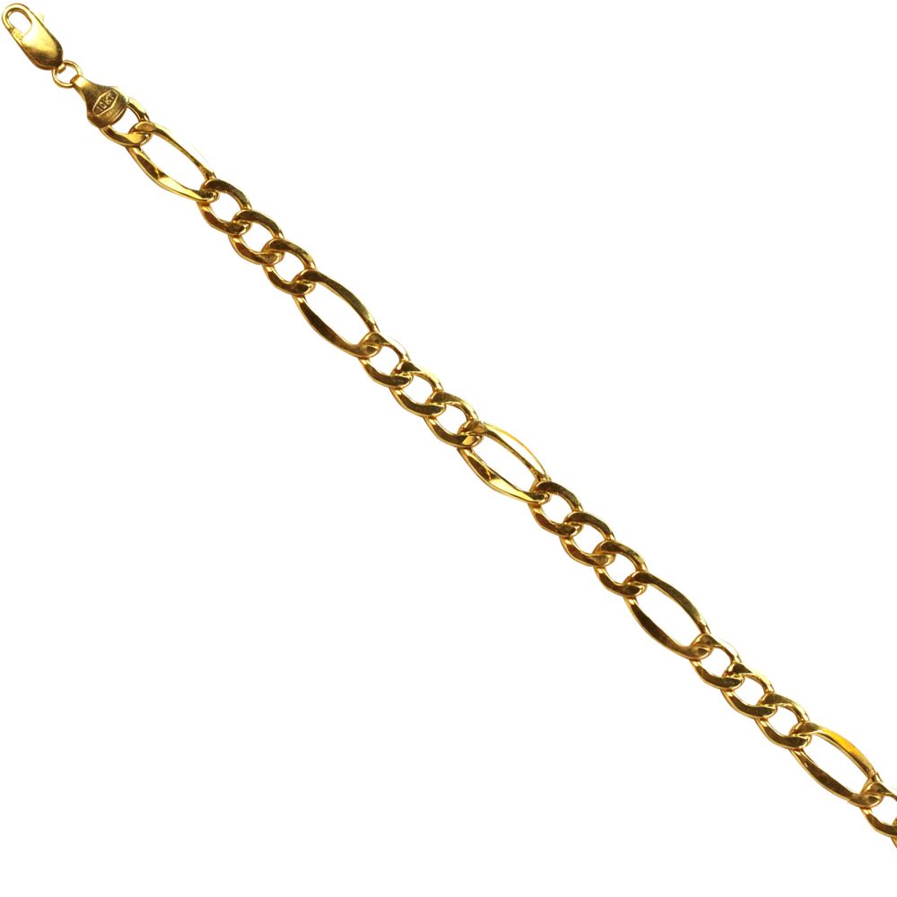 10kt Gold 9" Figaro Bracelet at Kmart.com