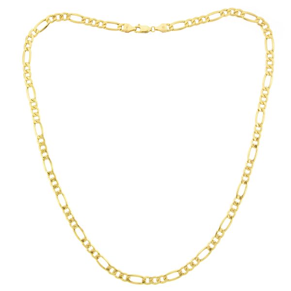 10kt Gold 5mm 20" Figaro Necklace TFC0210Y20