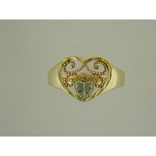 18kt Gos Hrt Ring VMN2151Y8