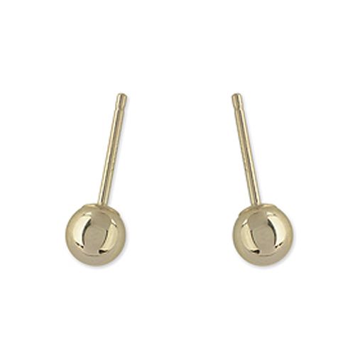 Disney 4mm  Yellow Gold Ball Stud Earrings in 14k at Sears.com