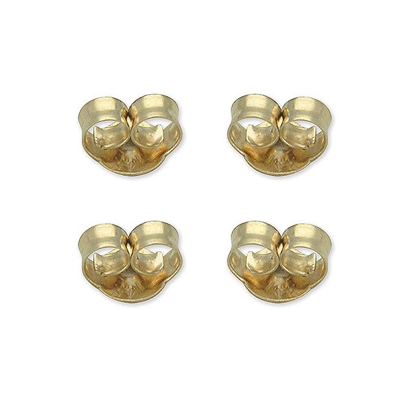 14k Yellow Gold Small Earring Back Set (includes Two Pair) E90765L.KM