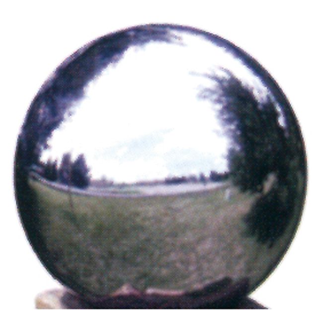 Echo Valley 10Inch Silver Stainless Steel Gazing Globe