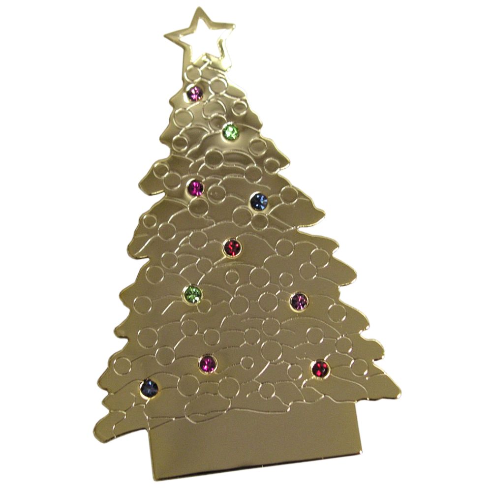 Gloria Duchin&reg; Goldtone Christmas Tree Ornament at Kmart.com