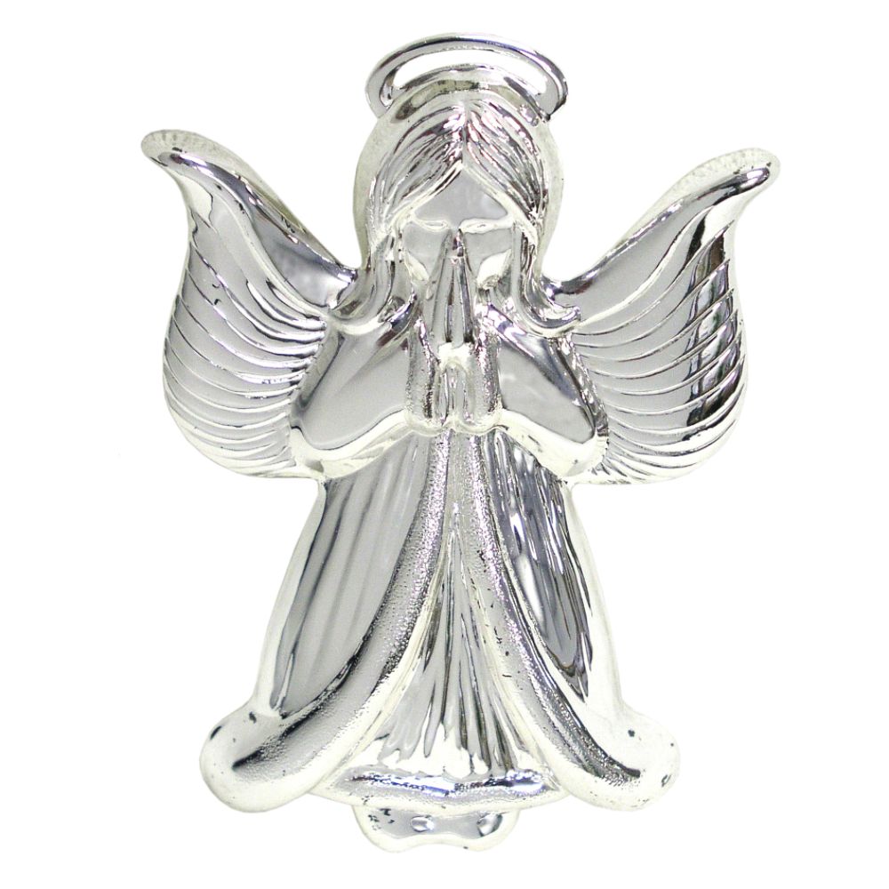 Gloria Duchin&reg; Dapped Silvertone Praying Angel Ornament at Kmart.com