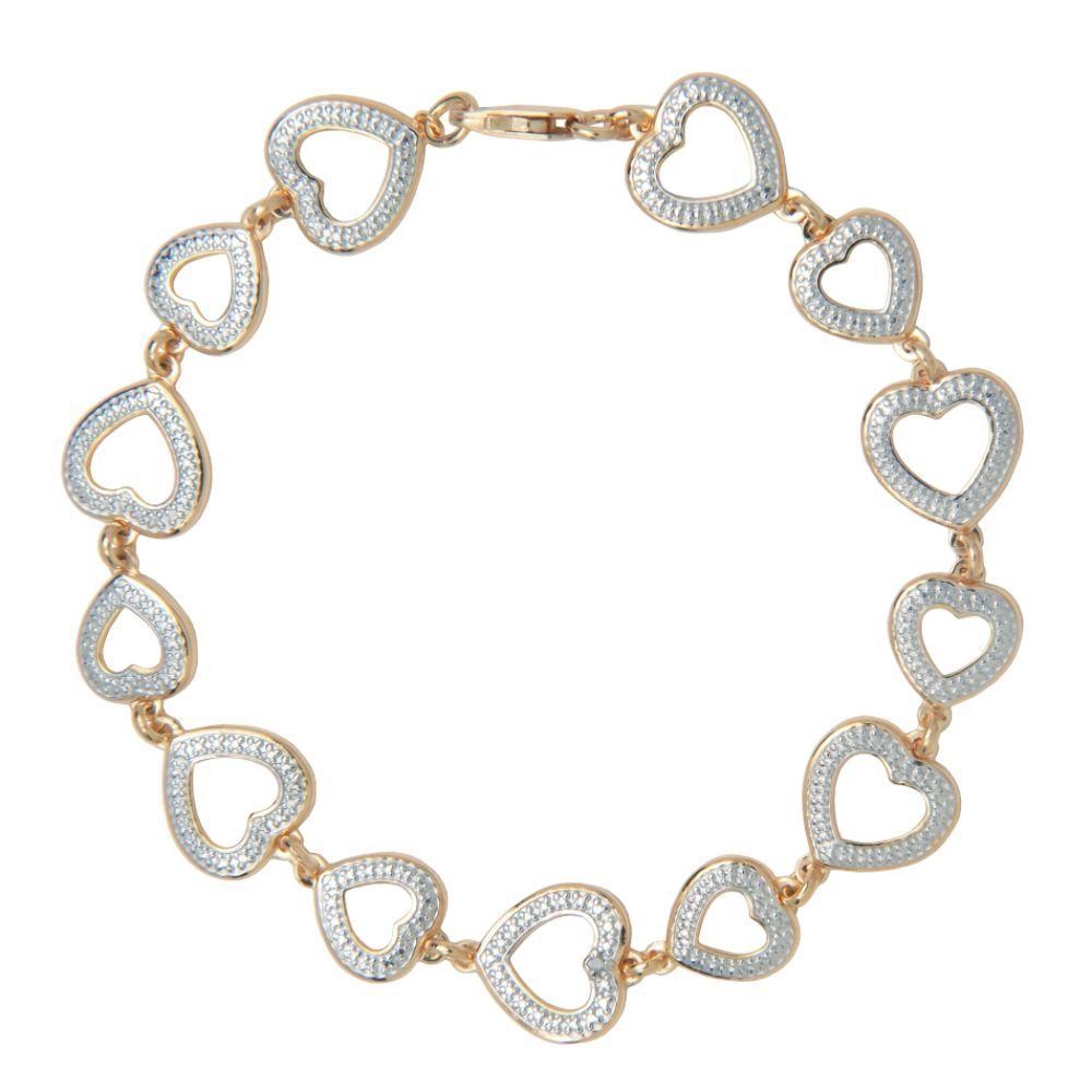 Gold Over Sterling Silver Diamond Accent