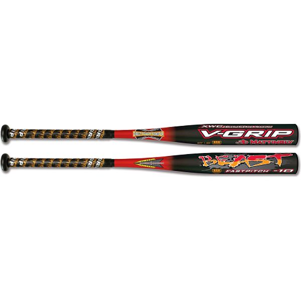 Beast V-Grip Fastpitch Softball Bat 34"/24oz